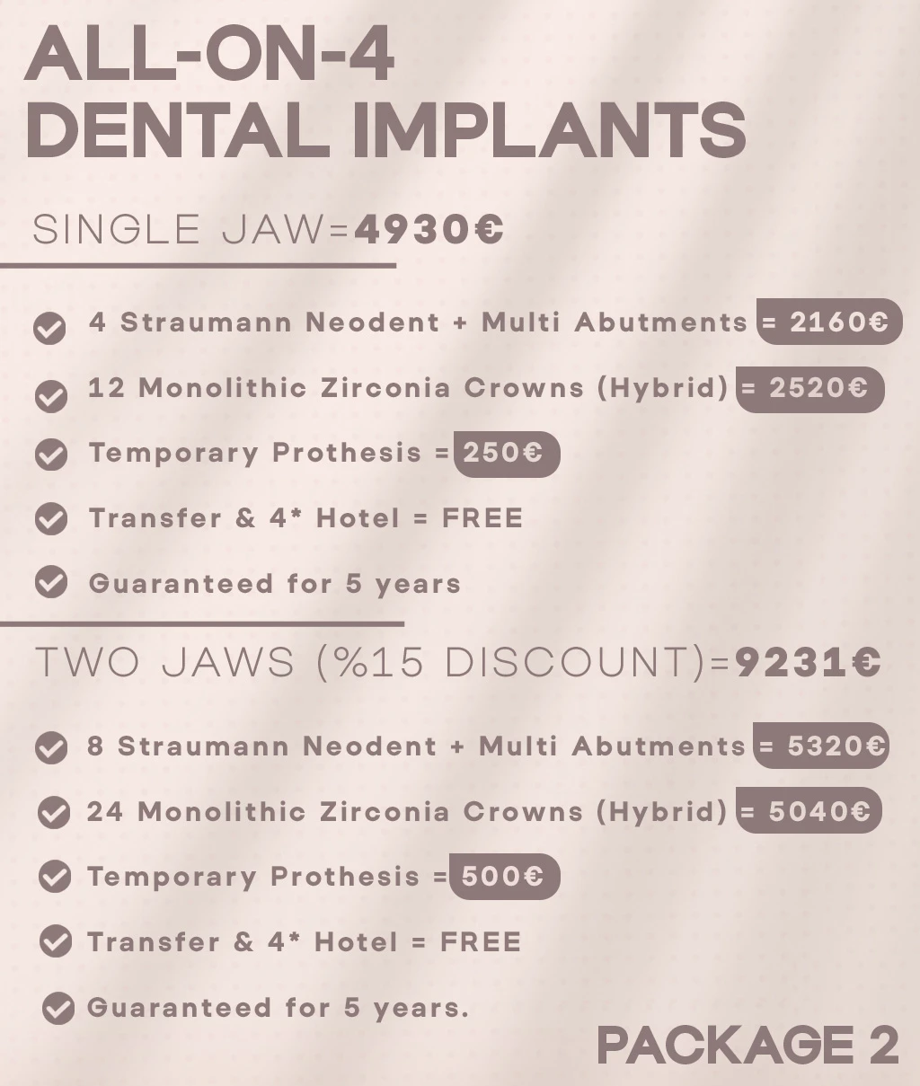 Dental Implant Price in Turkey